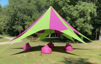 Шатер - тент "Звезда" для отдыха на природе