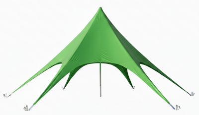 Шатер - тент "Звезда" Диаметр: 6м